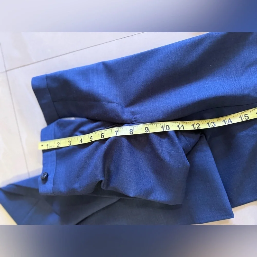 JOE Joseph Abboud Slim Fit Suitnew with tag customized 36S blue formal
